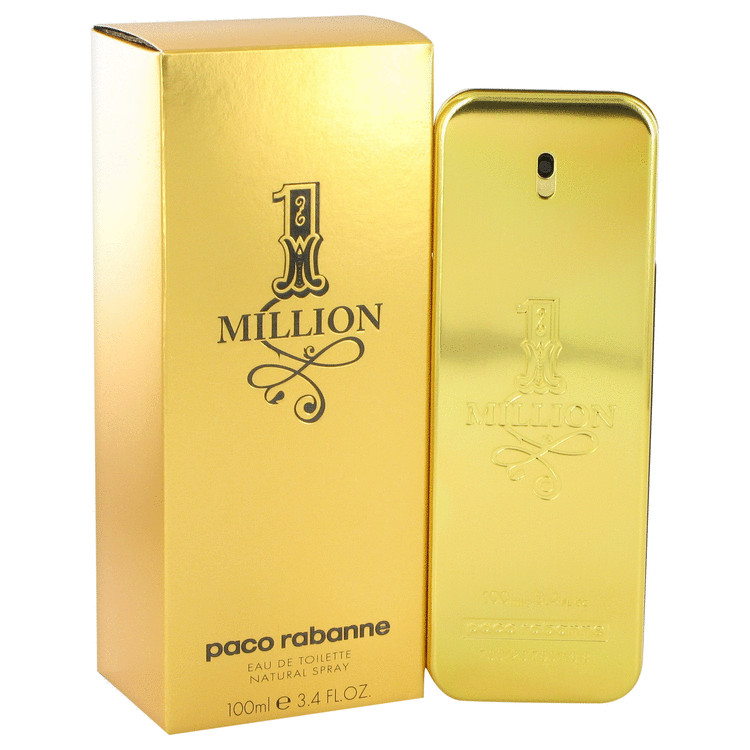 1 Million Eau De Toilette Spray (unboxed) 3.4 oz (100ml) 4 1 Million by Paco Rabanne
