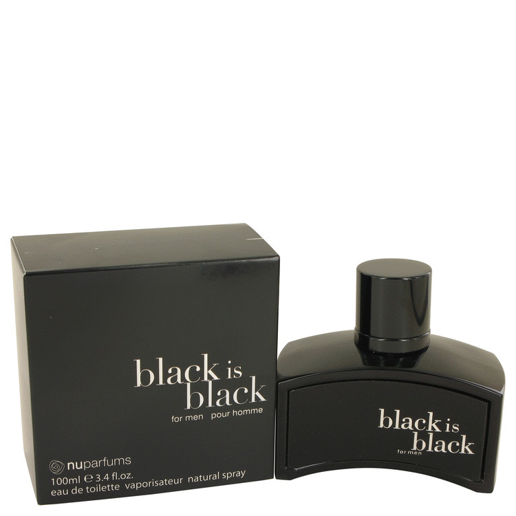 Black Knight Classic Eau De Parfum Spray 3.3 oz (100ml) 2 Black is Black by Nu Parfums