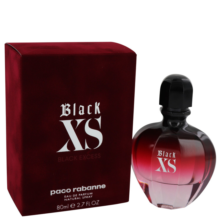 Black Xs Eau De Parfum Spray (New Packaging) 2.7 oz 5 black xs by paco rabanne p540567