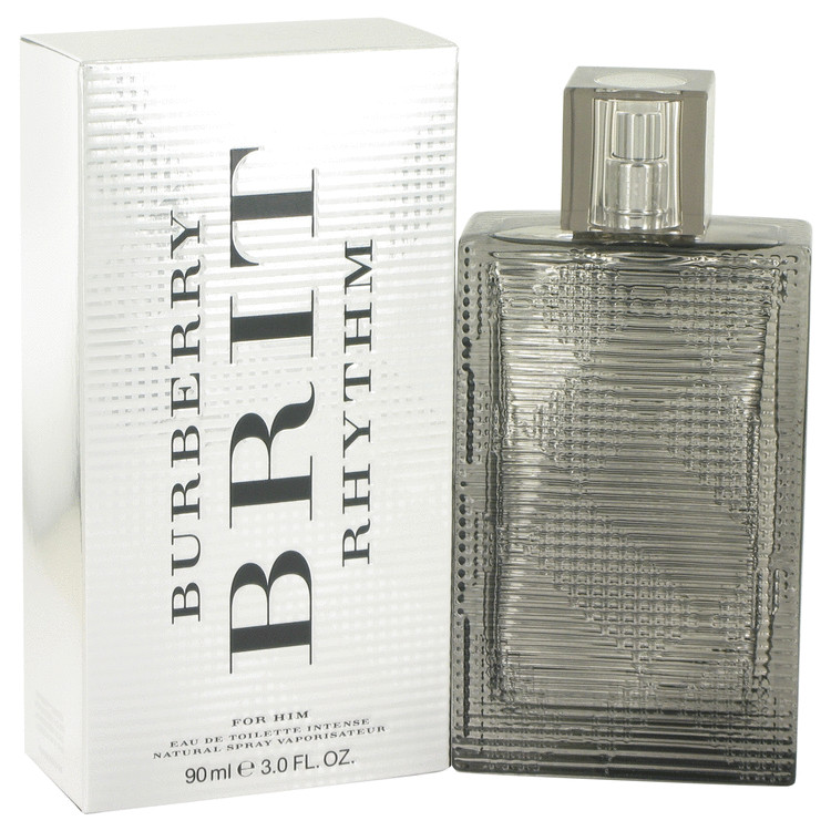 Burberry Brit Splash Eau De Toilette Spray 3.4 oz (100ml) 2 Burberry Brit Rhythm Intense by Burberry