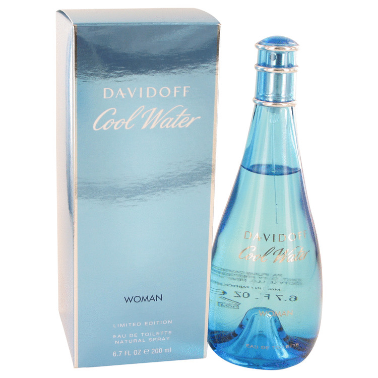 Cool Water Eau De Toilette Spray 6.7 oz (200ml) 6 cool water by davidoff p460047
