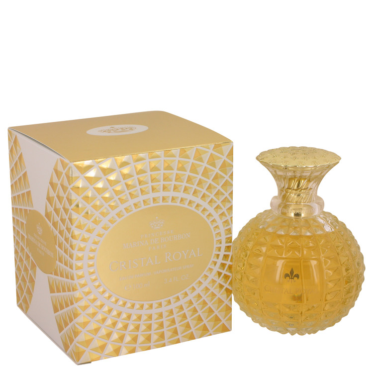 Cristal Royal Eau De Parfum Spray 3.4 oz (100ml) 4 cristal royal by marina de bourbon p539729