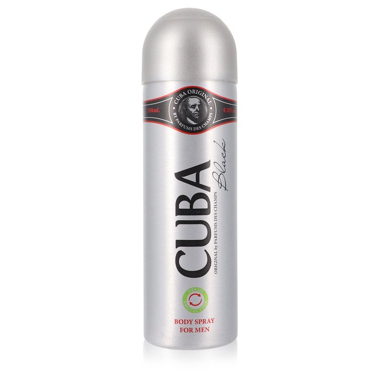 Cuba Black Eau De Toilette Spray 3.4 oz (100ml) 3 Cuba Black by Fragluxe