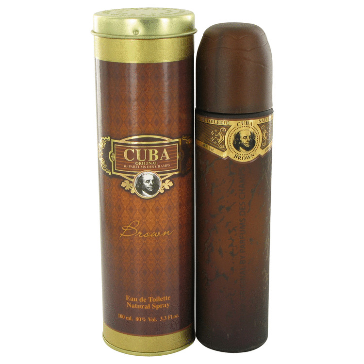 Cuba Cactus Eau De Toilette Spray 1.17 oz 2 CUBA Brown by Fragluxe