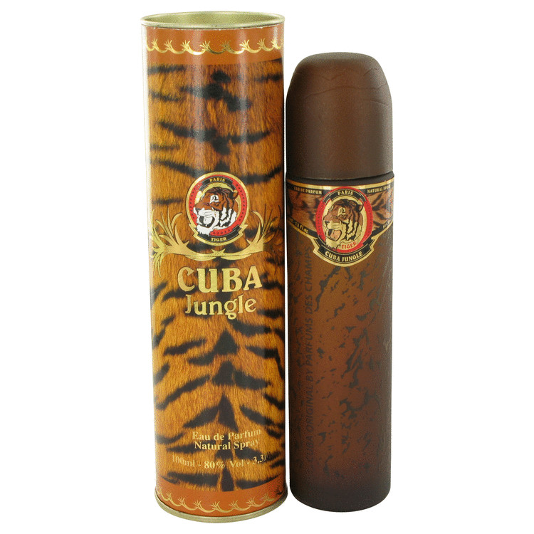 Cuba Jungle Zebra Body Spray 6.7 oz 4 CUBA JUNGLE TIGER by Fragluxe