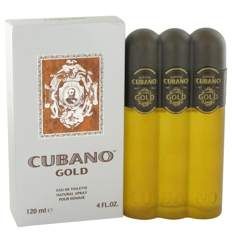 Cuir D'Encens Eau De Parfum Spray 3.3 oz (100ml) 2 Cubano Gold by Cubano