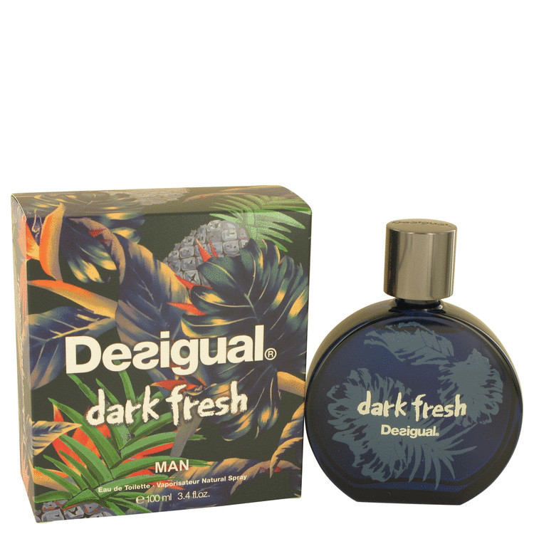 Desir De Rochas Eau De Toilette Spray 2 oz (60ml) 2 Desigual Dark Fresh by Desigual