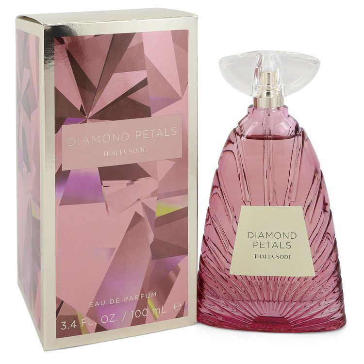 Diamond Rain Eau De Parfum Spray 3.3 oz (100ml) 2 Diamond Petals by Thalia Sodi