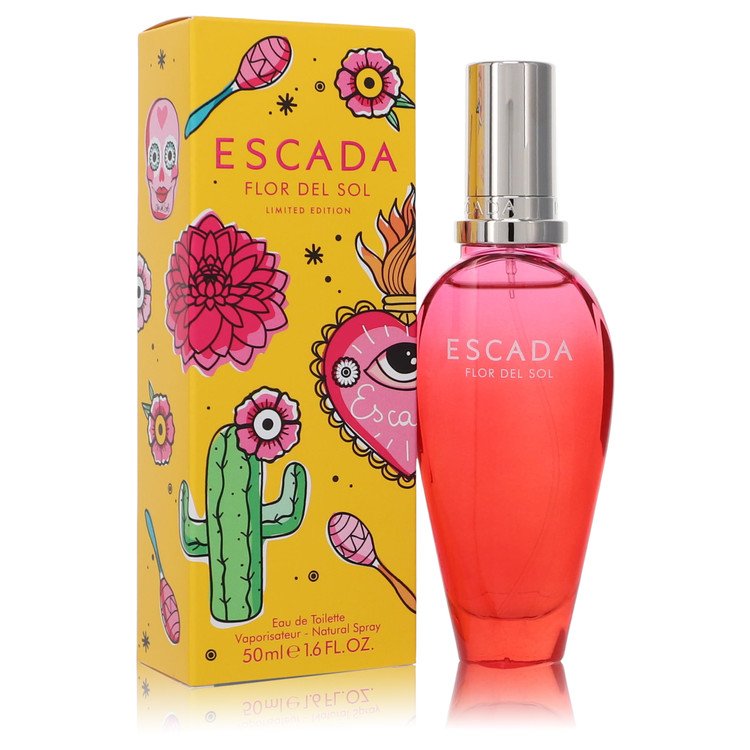 Escada Flor Del Sol Eau De Toilette Spray (Limited Edition) 3.4 oz 3 Escada Flor Del Sol by Escada