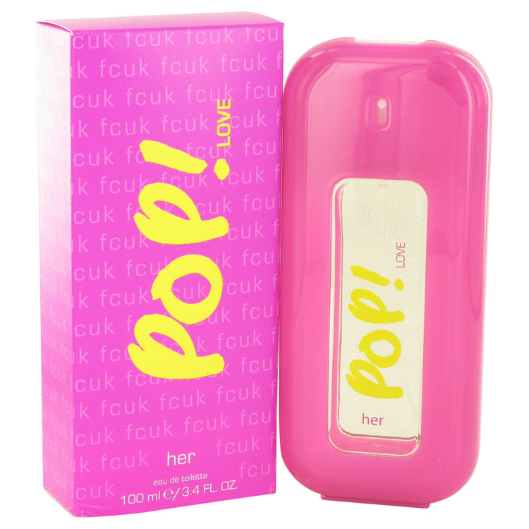 Fcuk Rebel Eau De Parfum Spray 3.4 oz (100ml) 2 Fcuk Pop Love by French Connection