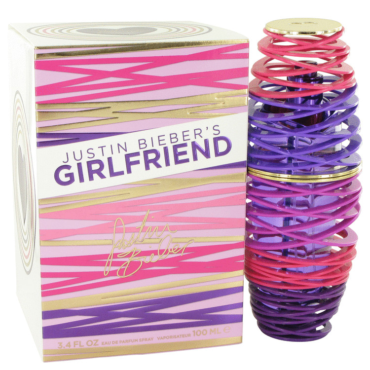 Girlfriend Eau De Parfum Spray 3.4 oz (100ml) 5 girlfriend by justin bieber p498819