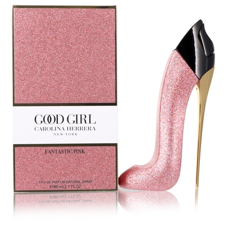 Good Girl Glorious Gold Eau De Parfum Spray 2.7 oz 2 Good Girl Fantastic Pink by Carolina Herrera
