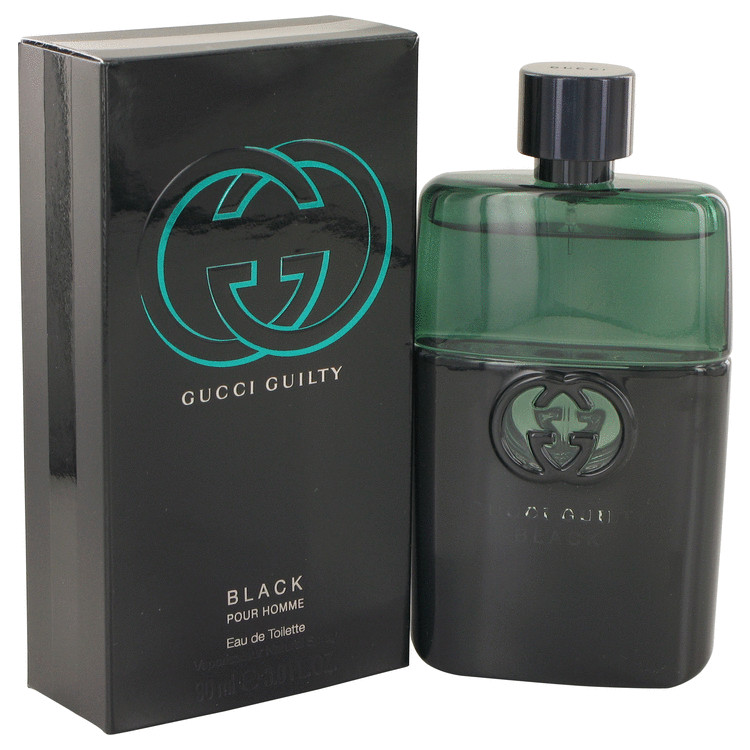 Gucci Guilty Black Eau De Toilette Spray (Tester) 3 oz (90ml) 4 Gucci Guilty Black by Gucci