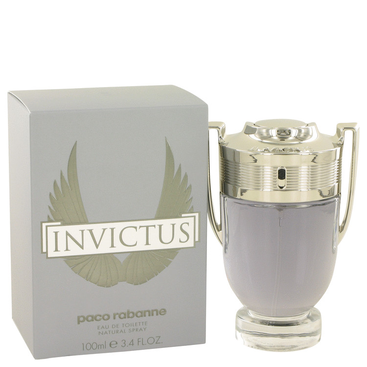 Invictus Eau De Toilette Spray (unboxed) 3.4 oz (100ml) 4 Invictus by Paco Rabanne