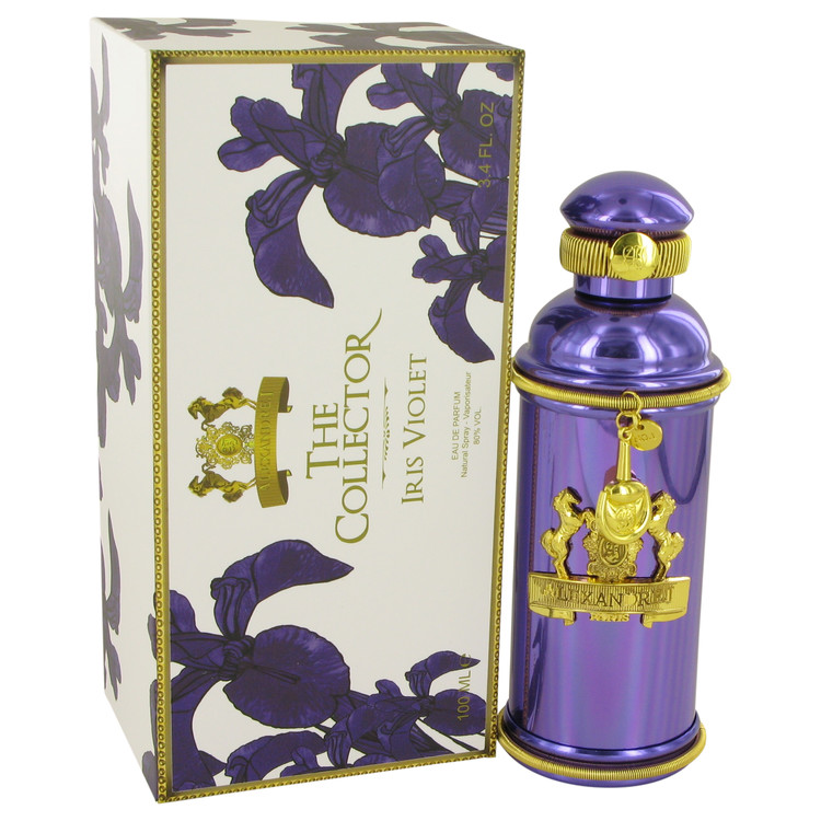 Irish Leather Eau De Parfum Spray 2.5 oz (75ml) 2 Iris Violet by Alexandre J