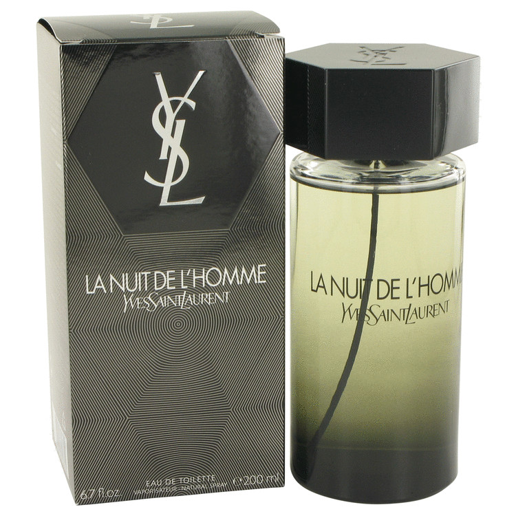 La Nuit De L'Homme Eau De Toilette Spray 6.8 oz (200ml) 5 la nuit de lhomme by yves saint laurent p532880