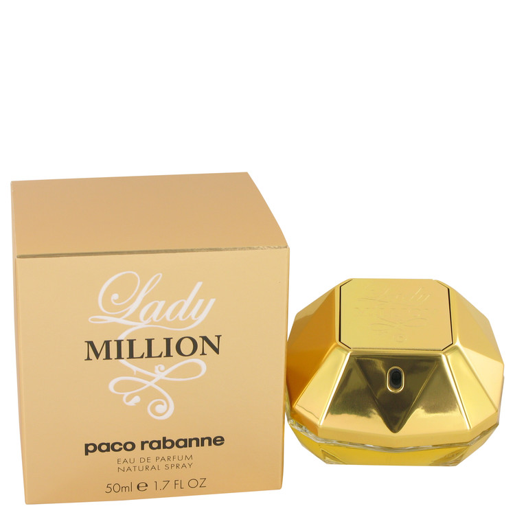 Lady Million Eau De Parfum Spray 2.7 oz 4 Lady Million by Paco Rabanne