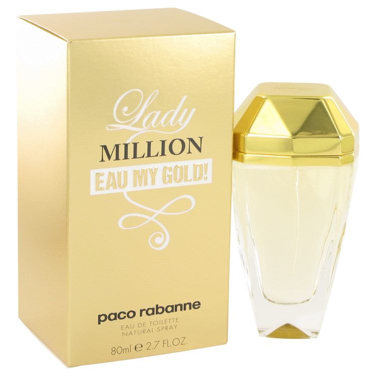 Lady Million Empire Eau De Parfum Spray 1.7 oz (50ml) 3 Lady Million Eau My Gold by Paco Rabanne