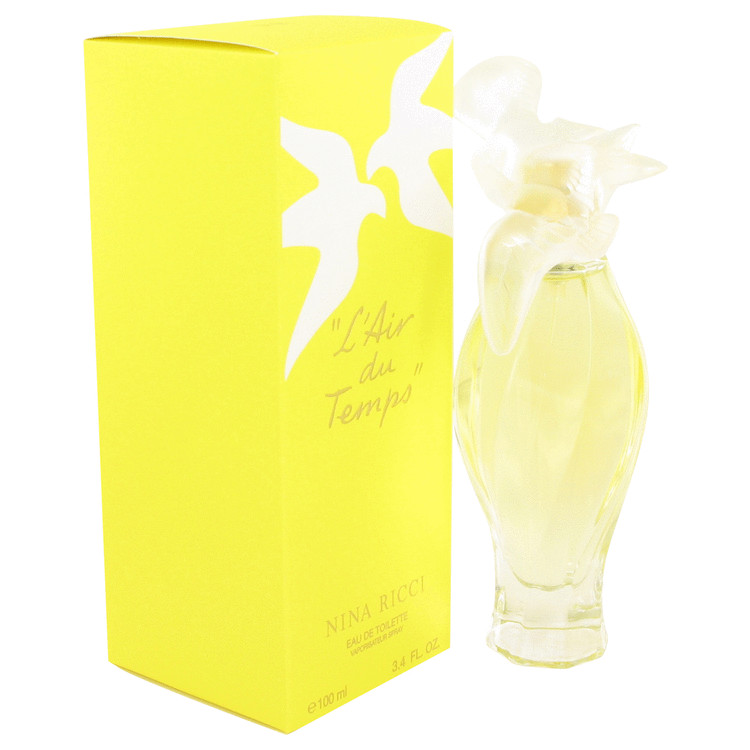 L'Air Du Temps Eau De Toilette Spray With Bird Cap 3.3 oz (100ml) 6 lair du temps by nina ricci p418046