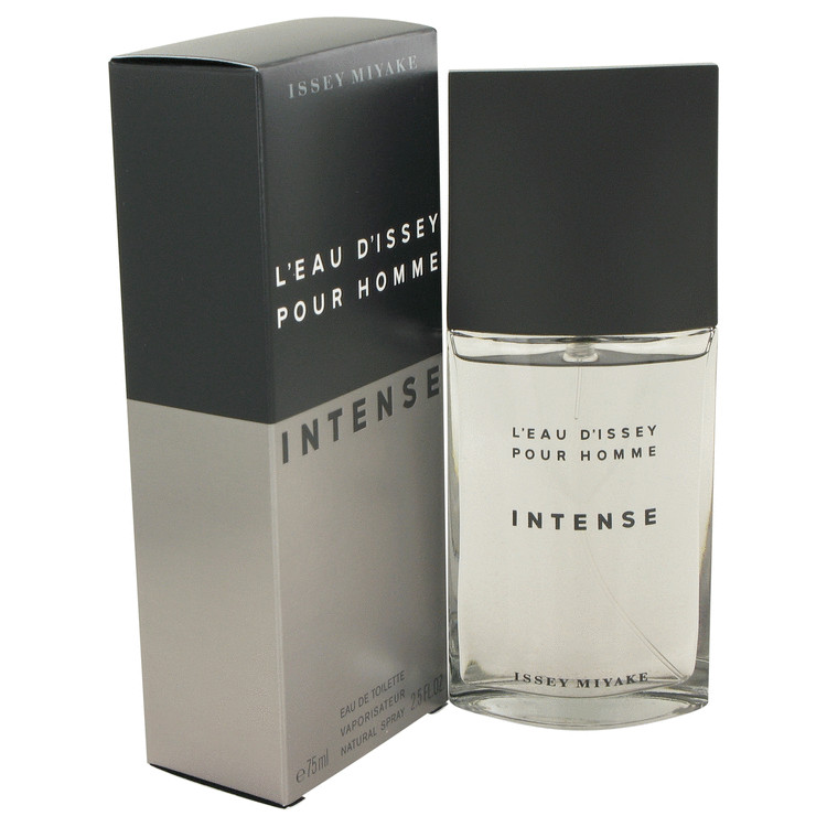 L'Eau D'Issey Pour Homme Intense Eau De Toilette Spray 2.5 oz (75ml) 5 leau dissey pour homme intense by issey miyake p460496