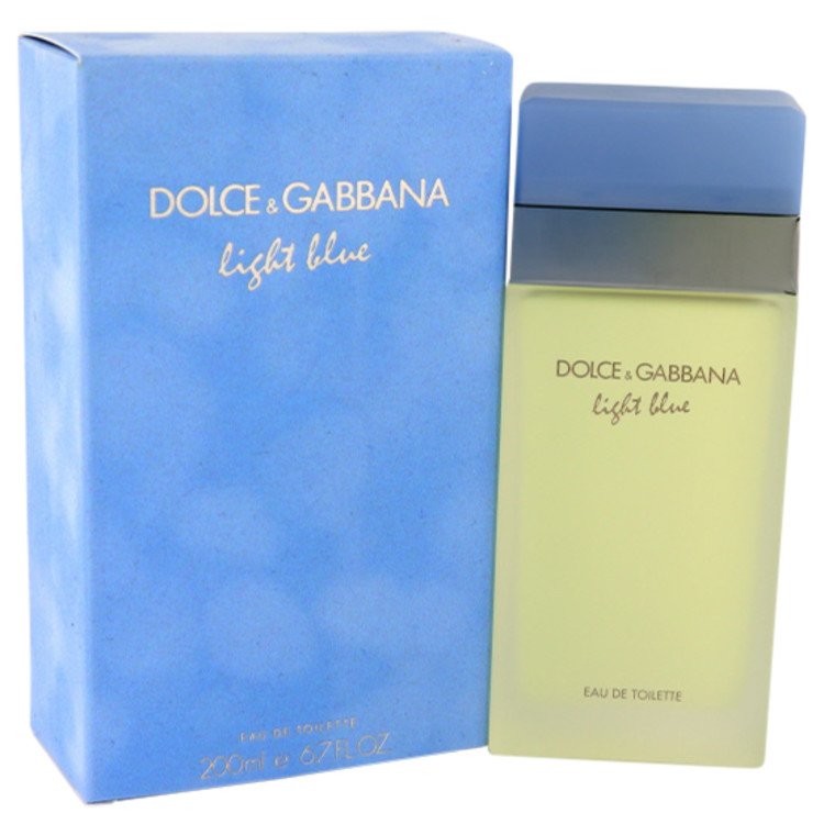 Light Blue Eau De Toilette Spray 6.7 oz (200ml) 6 light blue by dolce gabbana p528997
