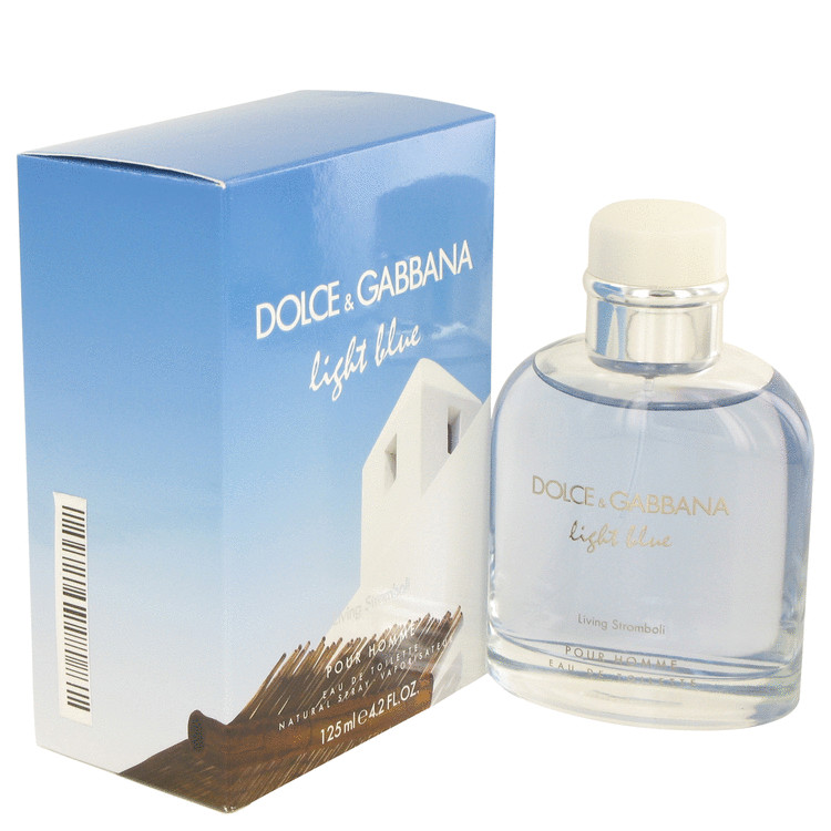 Light Blue Love Is Love Eau De Toilette Spray 4.2 oz (125ml) 2 Light Blue Living Stromboli by Dolce & Gabbana