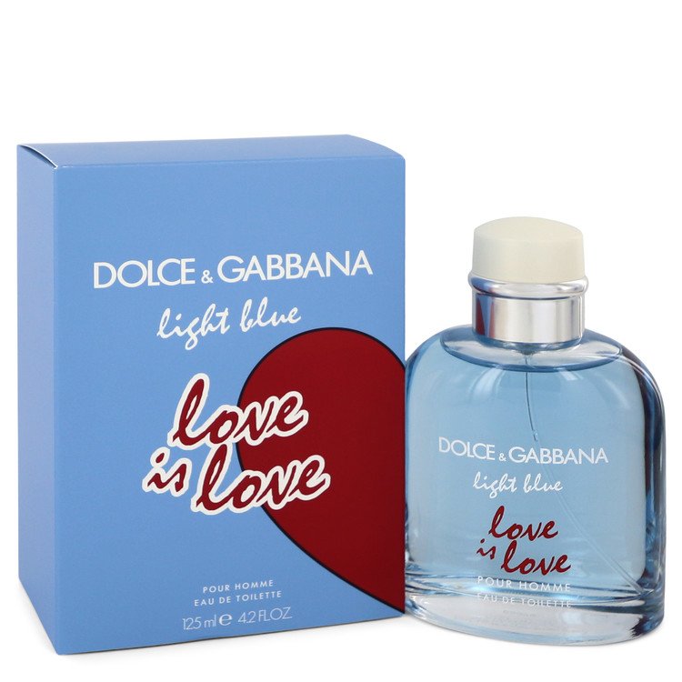 Light Blue Love Is Love Eau De Toilette Spray 4.2 oz (125ml) 4 light blue love is love by dolce gabbana p551881