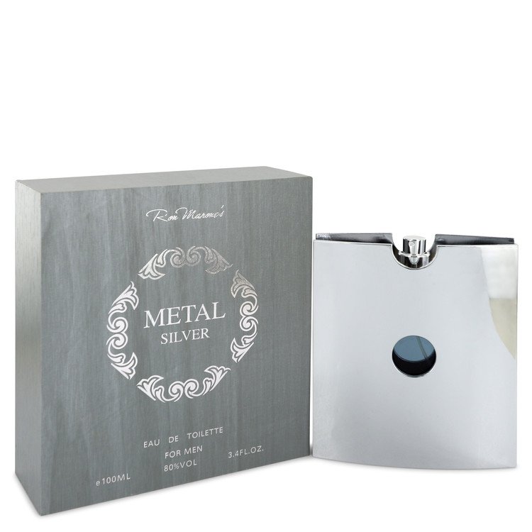 Miami Playboy Eau De Toilette Spray 3.4 oz (100ml) 2 Metal Silver by Ron Marone