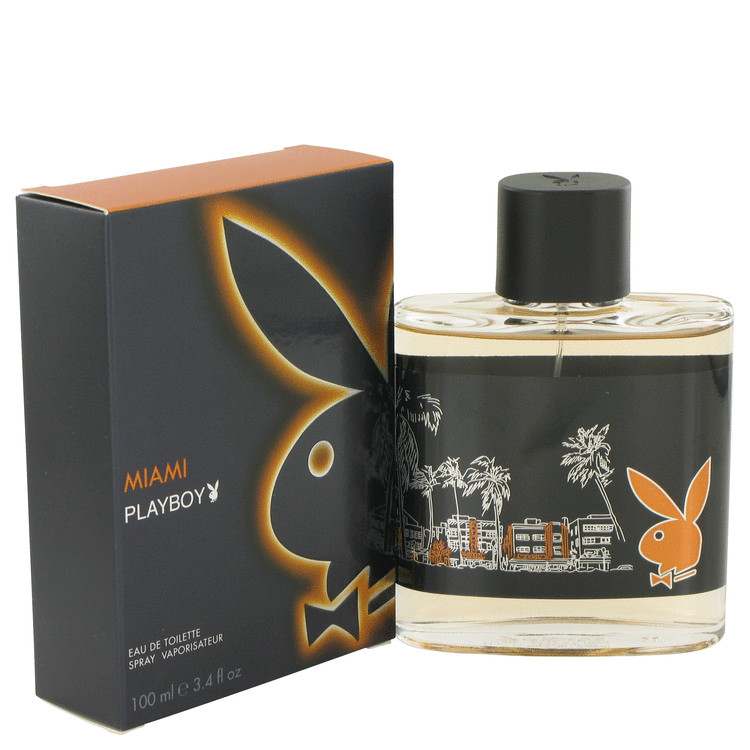 Miami Playboy Eau De Toilette Spray 3.4 oz (100ml) 4 miami playboy by playboy p460641