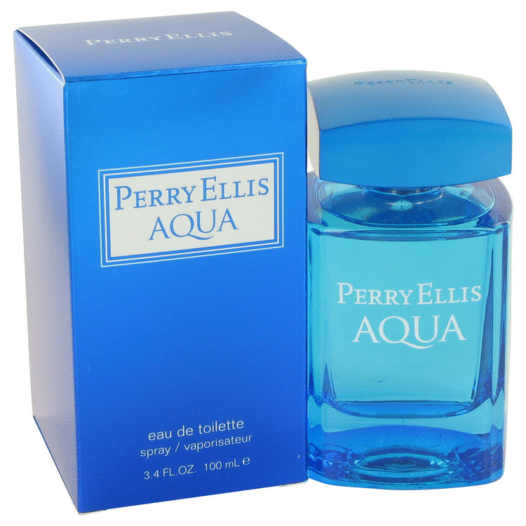 Perry Ellis Aqua Eau De Toilette Spray 3.4 oz (100ml) 5 perry ellis aqua by perry ellis p497202