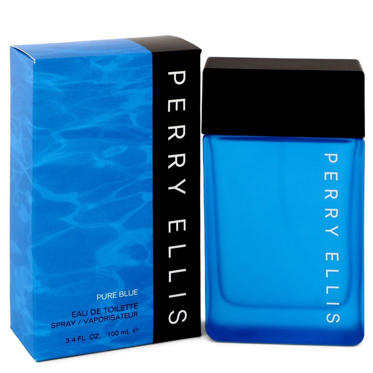 Perry Ellis Pure Blue Eau De Toilette Spray 3.4 oz (100ml) 5 perry ellis pure blue by perry ellis p544918