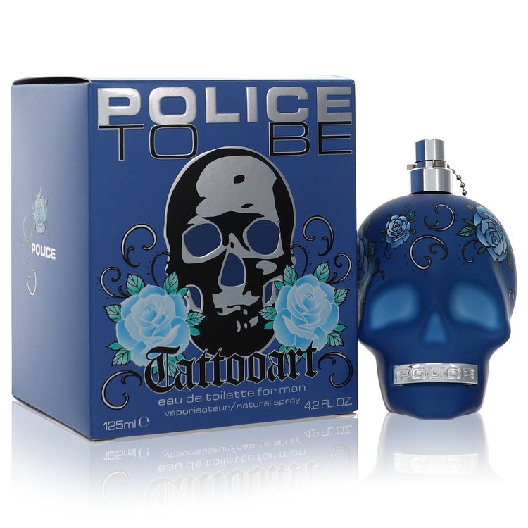 Police To Be The King Eau De Toilette Spray 4.2 oz (125ml) 3 Police To Be Tattoo Art by Police Colognes