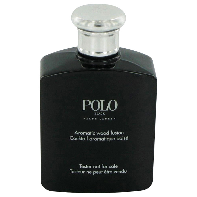 Polo Black Eau De Toilette Spray 4.2 oz (125ml) 4 Polo Black by Ralph Lauren