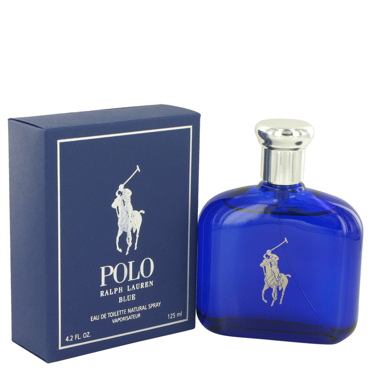 Polo Blue Eau De Toilette Spray 4.2 oz (125ml) 6 polo blue by ralph lauren p402820