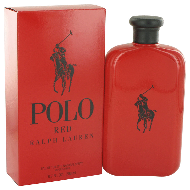Polo Red Eau De Toilette Spray 6.7 oz (200ml) 5 polo red by ralph lauren p514871