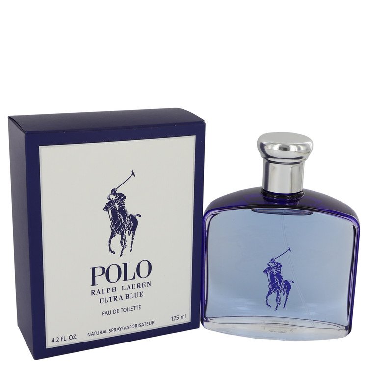 Polo Ultra Blue Eau De Toilette Spray 4.2 oz (125ml) 5 polo ultra blue by ralph lauren p541615
