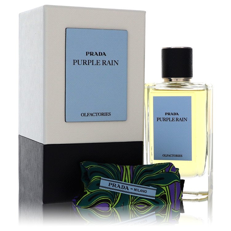 Prada Olfactories Purple Rain Eau De Parfum Spray with Gift Pouch (Unisex) 3.4 oz 4 prada olfactories purple rain by prada p557447
