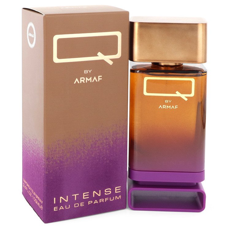 Q Uomo Eau De Parfum Spray 3.4 oz (100ml) 2 Q Intense by Armaf