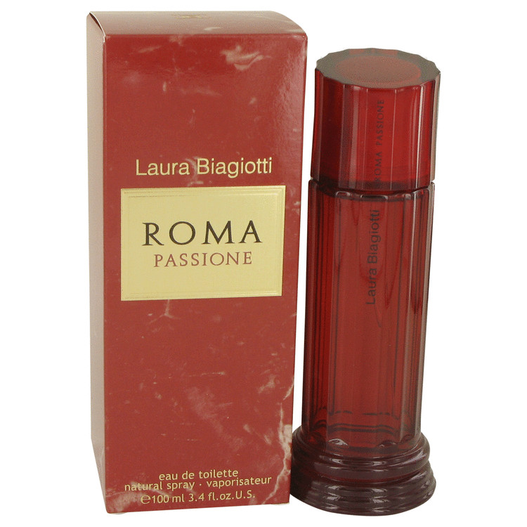 Roma Passione Eau De Toilette Spray 3.4 oz (100ml) 5 roma passione by laura biagiotti p535261