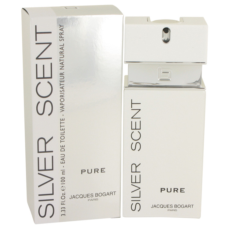 Silver Scent Pure Eau De Toilette Spray 3.4 oz (100ml) 5 silver scent pure by jacques bogart p535425