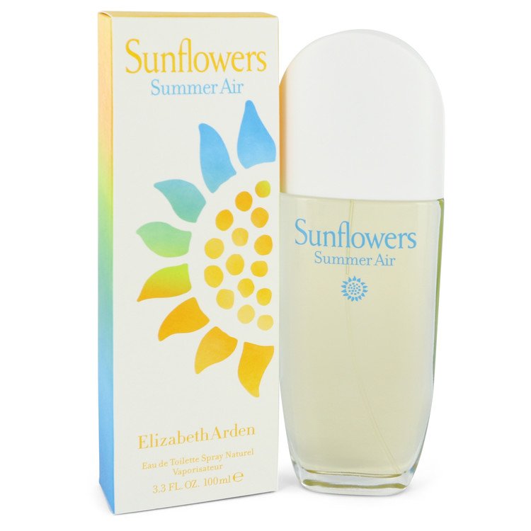 Sunflowers Summer Bloom Eau De Toilette Spray (unboxed) 3.3 oz (100ml) 3 Sunflowers Summer Air by Elizabeth Arden