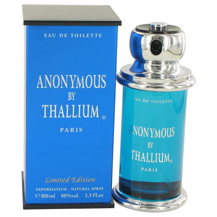 Thallium Anonymous Eau De Toilette Spray 3.3 oz (100ml) 4 thallium anonymous by yves de sistelle p532876