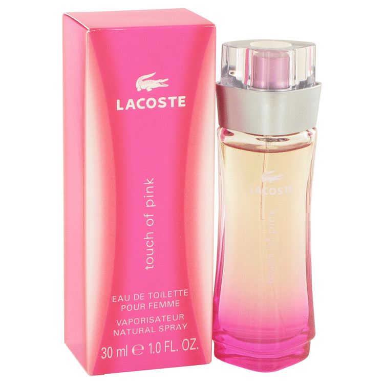 Touch Of Pink Eau De Toilette Spray (Tester) 3 oz (90ml) 4 Touch of Pink by Lacoste