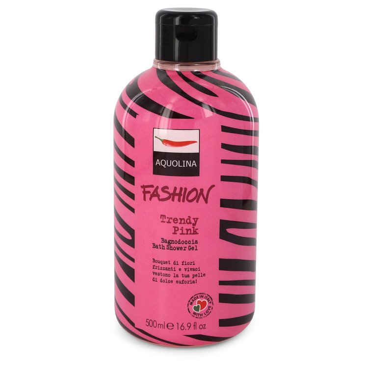Trendy Pink Shower Gel 16.9 oz 4 trendy pink by aquolina p552186