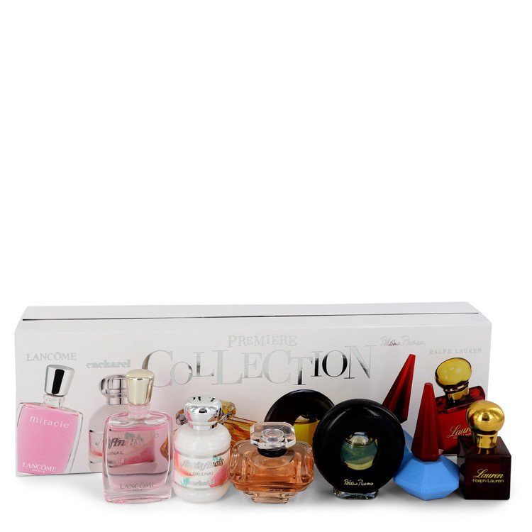 Tresor Gift Set - Premiere Collection Set Includes Miracle, Anais Anais, Tresor, Paloma Picasso, Lou Lou and Lauren all are travel size minis. Lancome Perfume Women 4 tresor by lancome p549225