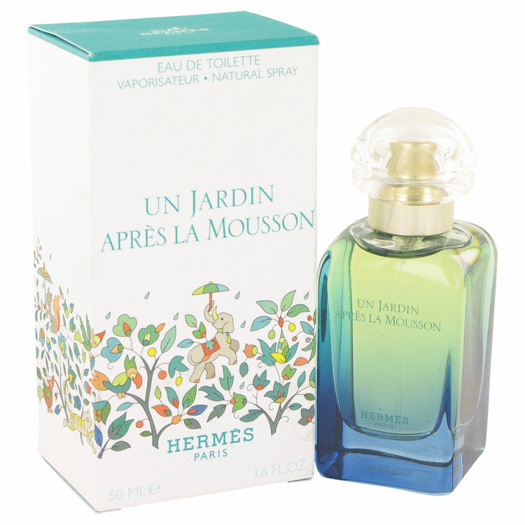 Un Jardin Apres La Mousson Eau De Toilette Spray (Unisex) 1.7 oz (50ml) 5 un jardin apres la mousson by hermes p457279