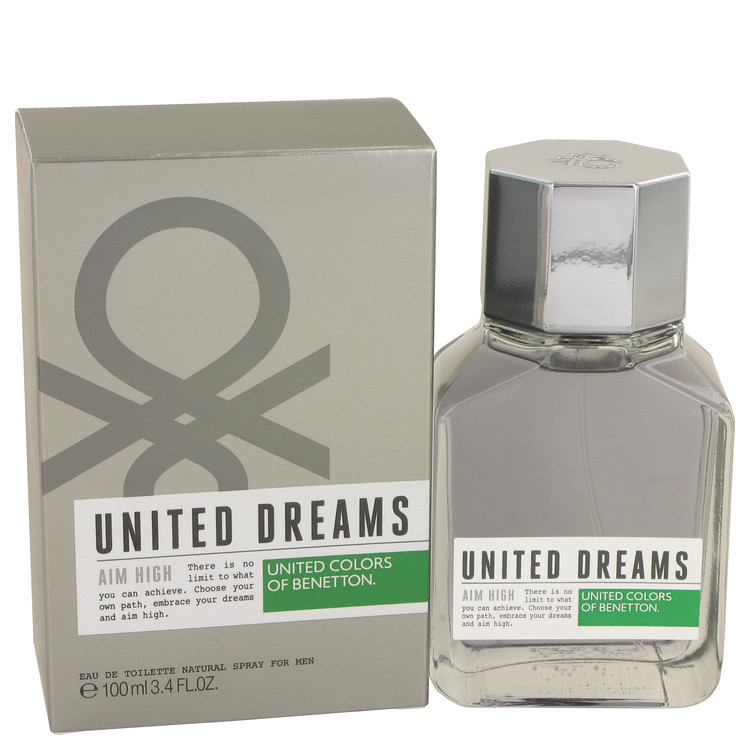 United Dreams Be Strong Eau De Toilette Spray 3.4 oz (100ml) 2 United Dreams Aim High by Benetton