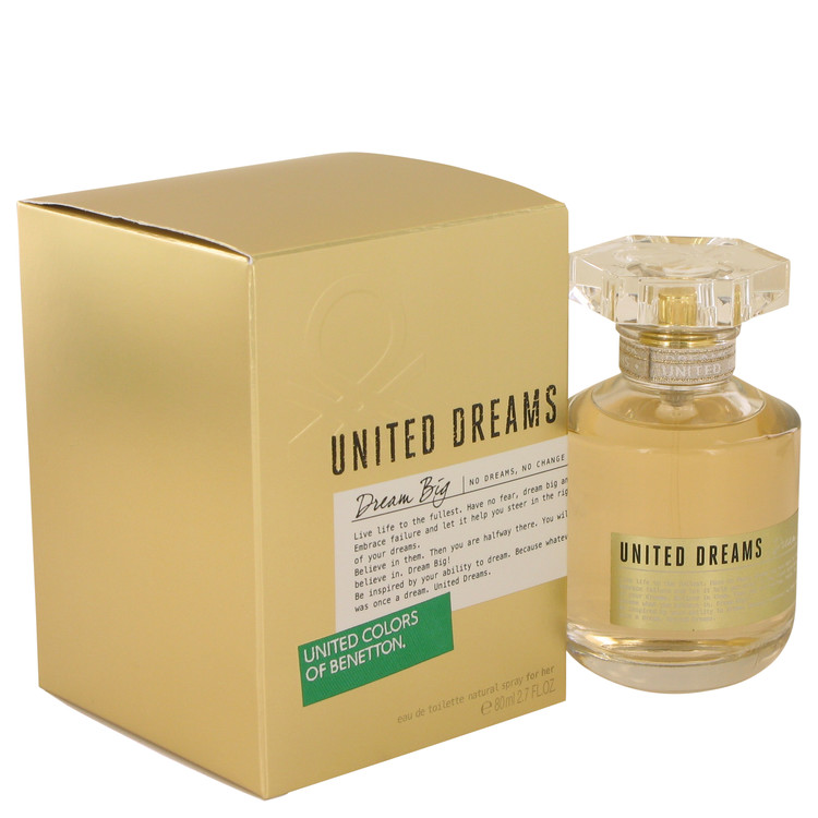United Dreams Dream Big Eau De Toilette Spray 2.7 oz 4 united dreams dream big by benetton p539597