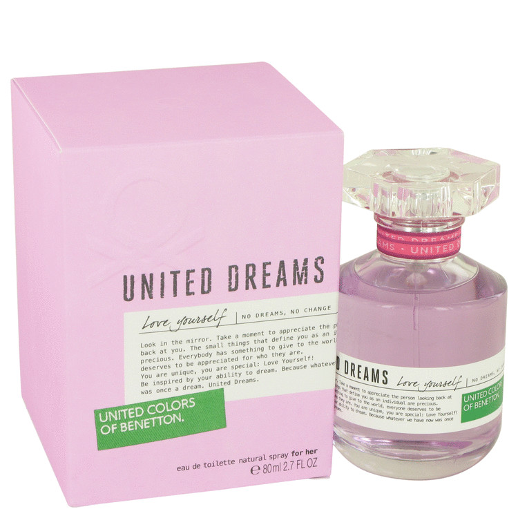 Unpredictable Imparfait Eau De Parfum Spray 3.4 oz (100ml) 2 United Dreams Love Yourself by Benetton