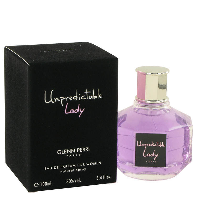 Unpredictable Lady Eau De Parfum Spray 3.4 oz (100ml) 4 unpredictable lady by glenn perri p501333